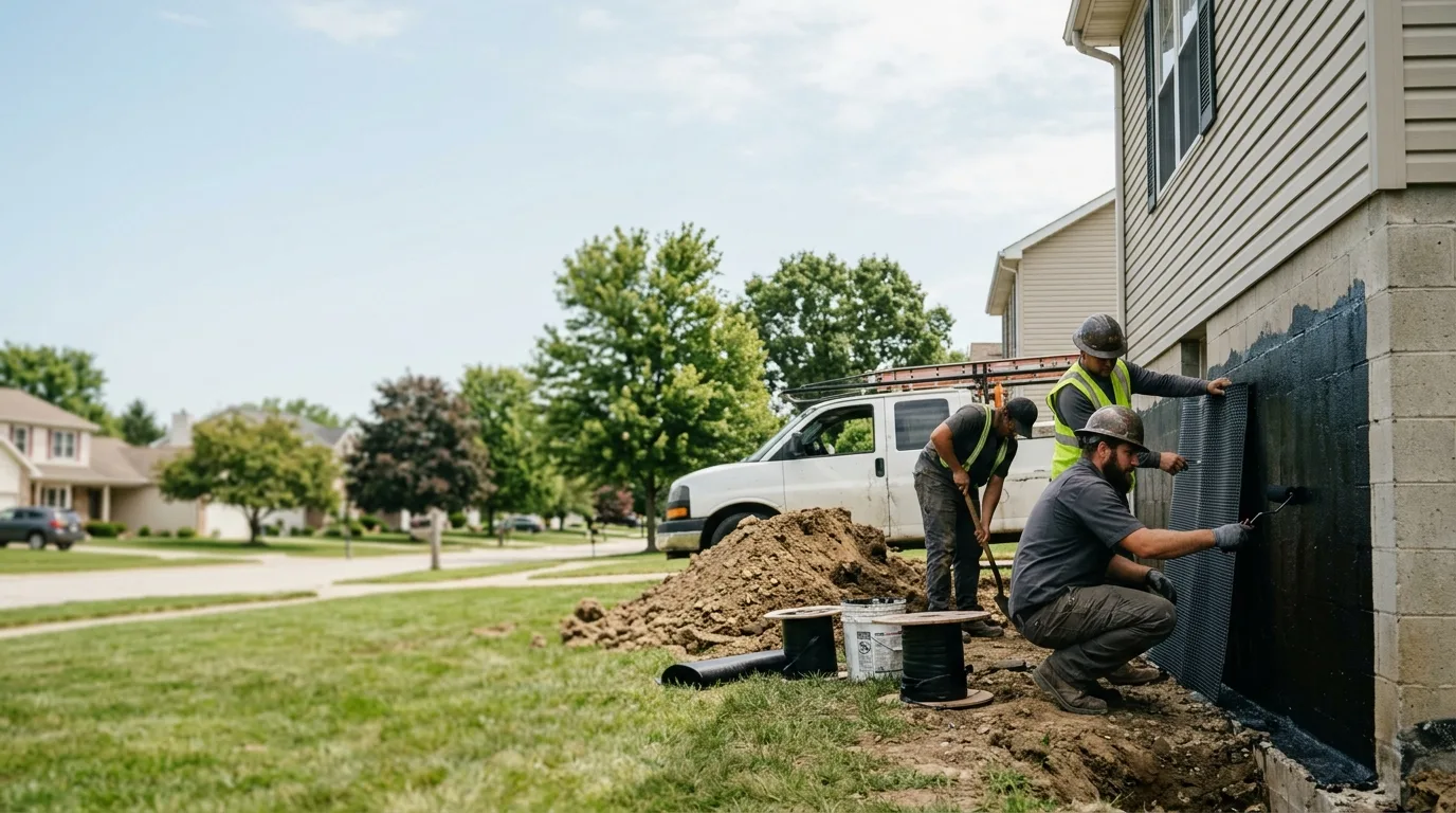 Basement Waterproofing in Crossville, IL near me